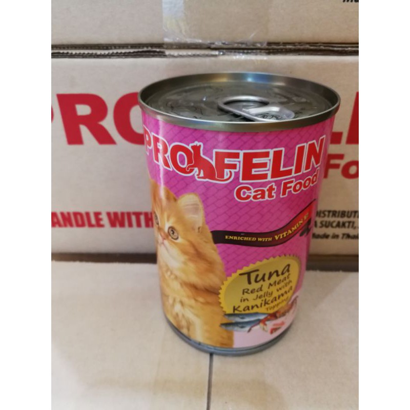 PROFELIN KALENG 400gr / makanan kucing profelin kaleng 400gram/  profelin 400 gram cat food wet
