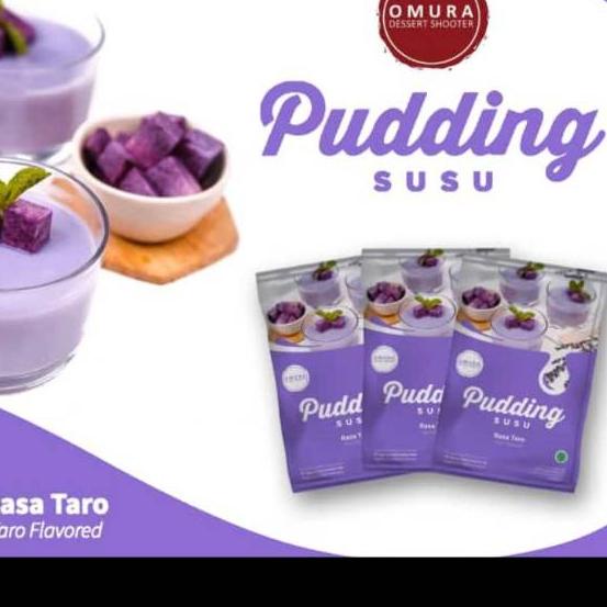

Termurah dan terbaik Omura Pudding Susu rasa Taro 1pack isi 3pcs !!!