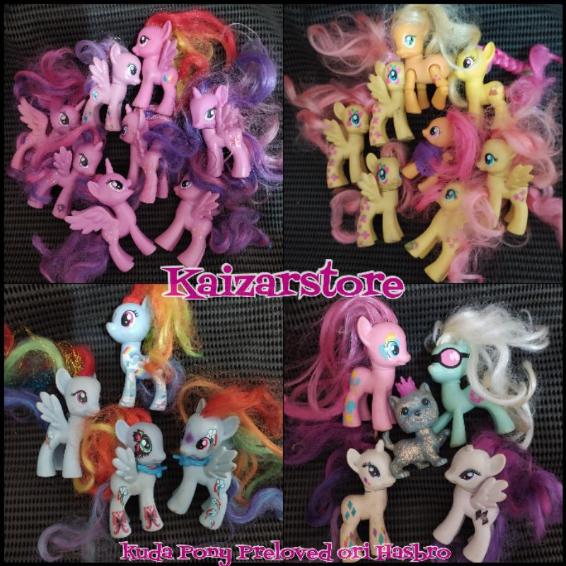 Mainan Action Figure Kuda Pony My Little Pony Hasbro Action Figure Original murah horse Unicorn mcd