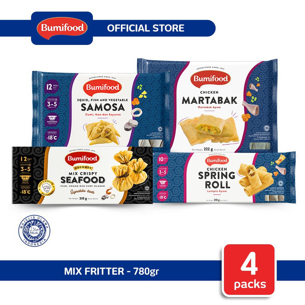 

Bumifood Mix Fritter [780gr]