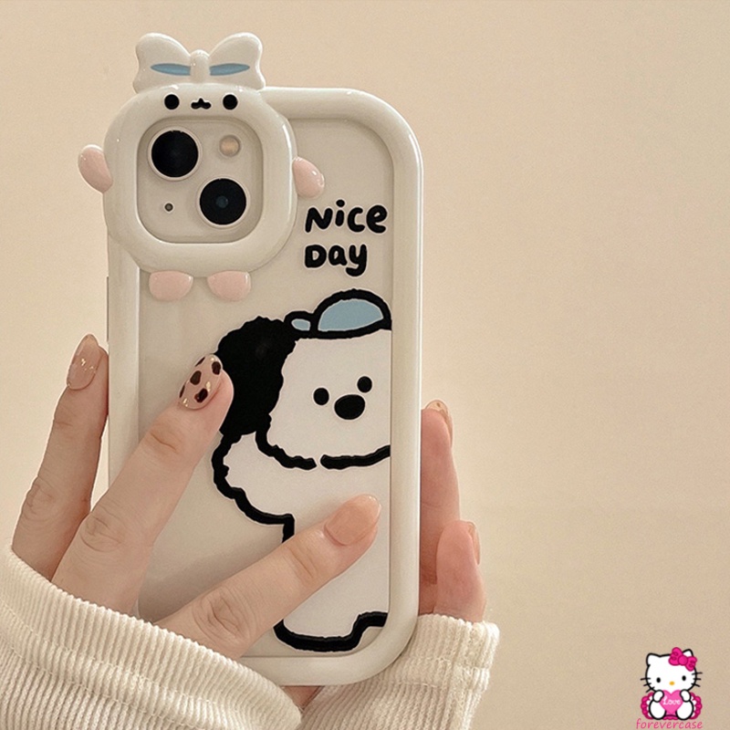 Soft Case Bahan TPU Desain Kartun Anjing Untuk Vivo Y35 Y22 Y21 Y15s Y01 Y50 Y30 Y12i Y17 Y20i Y12s Y11S Y20 Y15 Y21S Y21S Y12 Y33 Y21S Y33S Yt1N