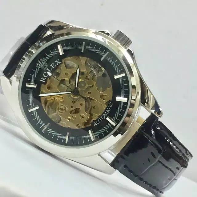 Rolex Big Skeleton Kulit Balok