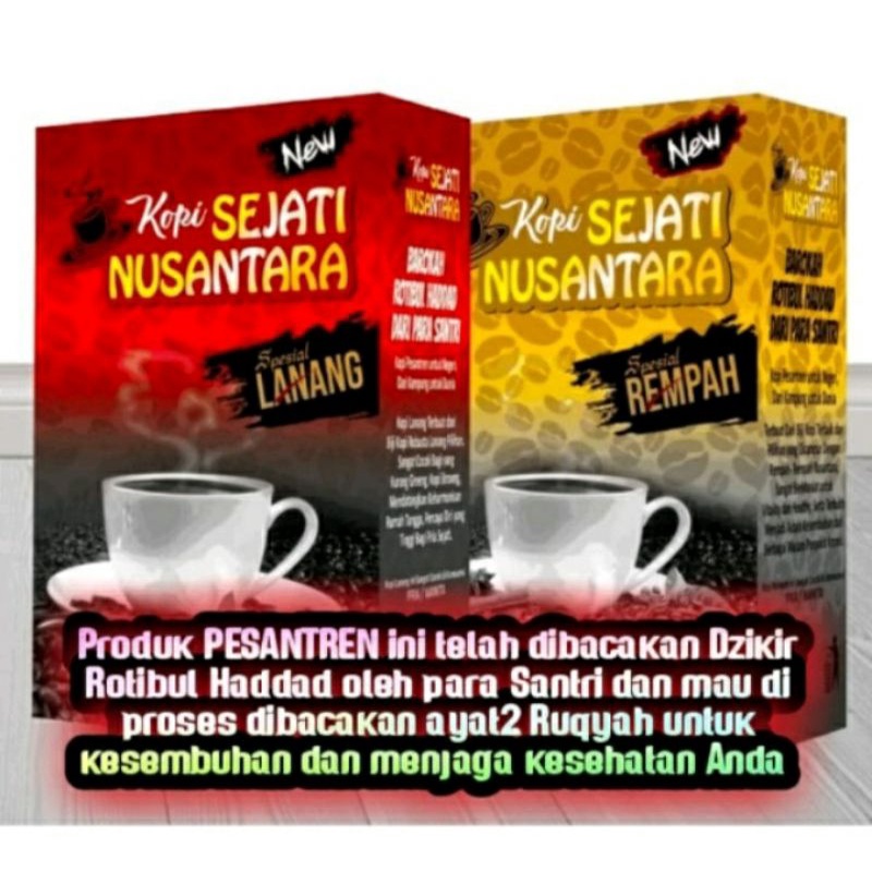 KOPI SEJATI NUSANTARA 1 Box isi 15 Sachet