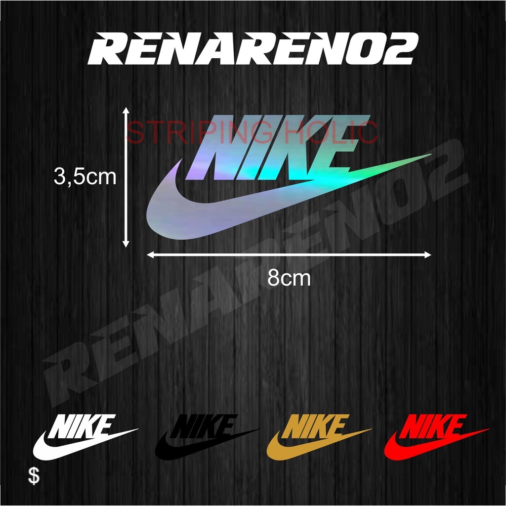 STIKER CUTTING NIKE
