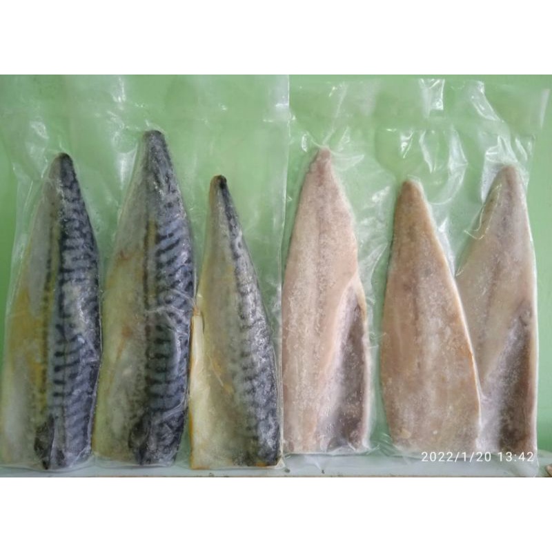 

ikan laut makarel mackarel kemasan vacum 500 gram frozen food
