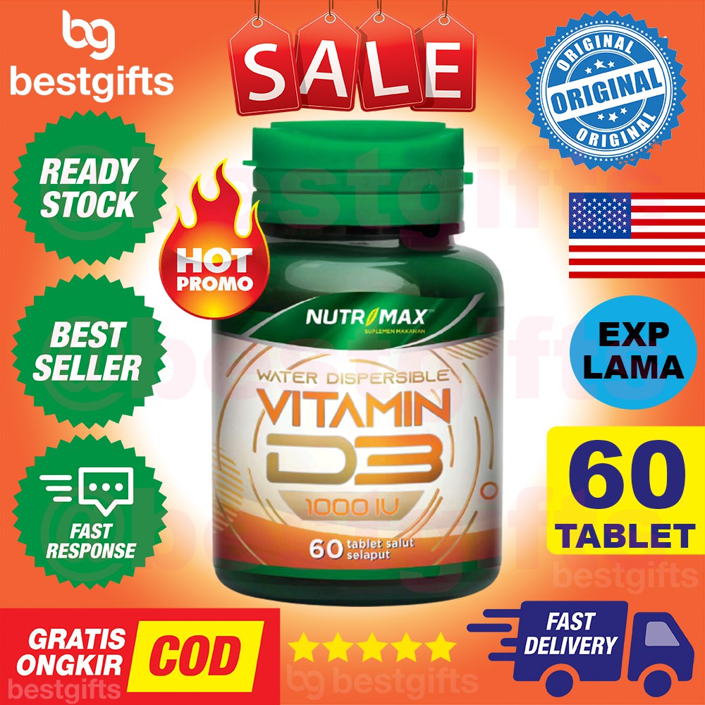 NUTRIMAX VITAMIN D3 1000 IU VIT D 1000IU 60 TABLET