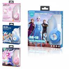 Headphone karakter DR Series Wireless - Headset Cartoon Karakter Anak