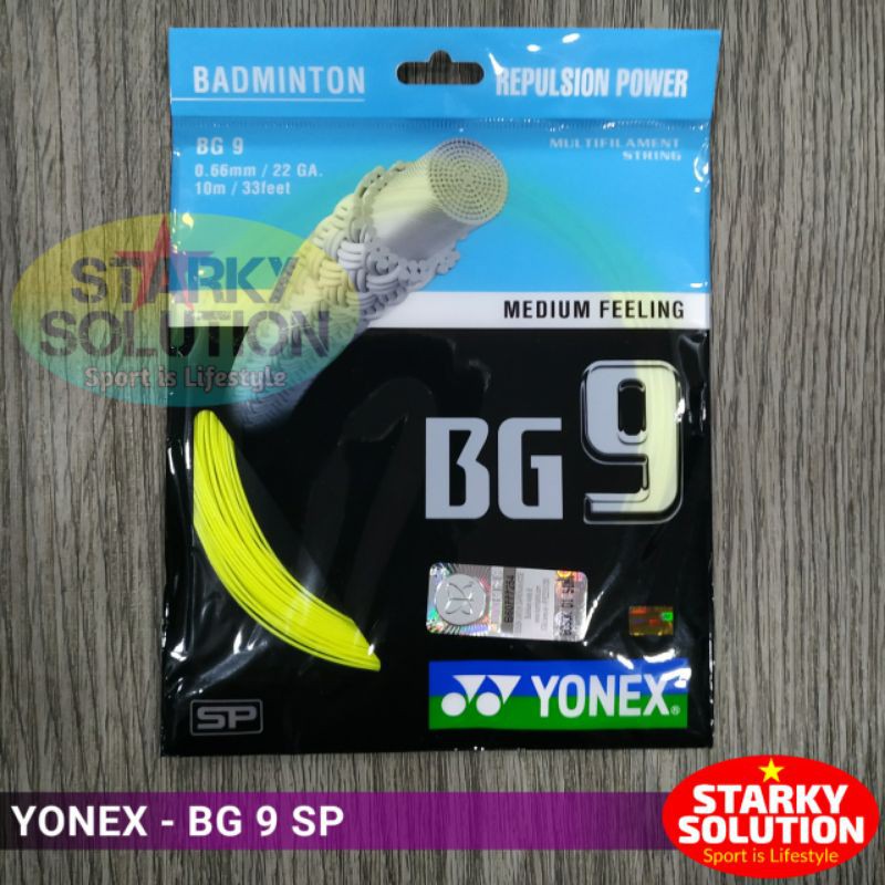 Senar YONEX BG9 Bulutangkis Badminton BG 9 SP Original