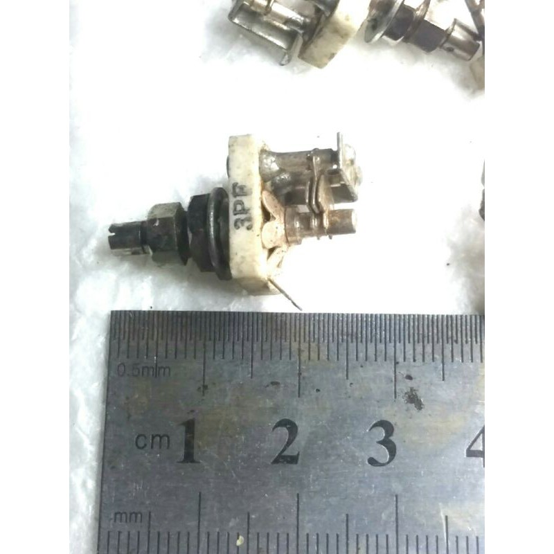 varco besi 3pf trimer batu highvoltage variable capacitor tested