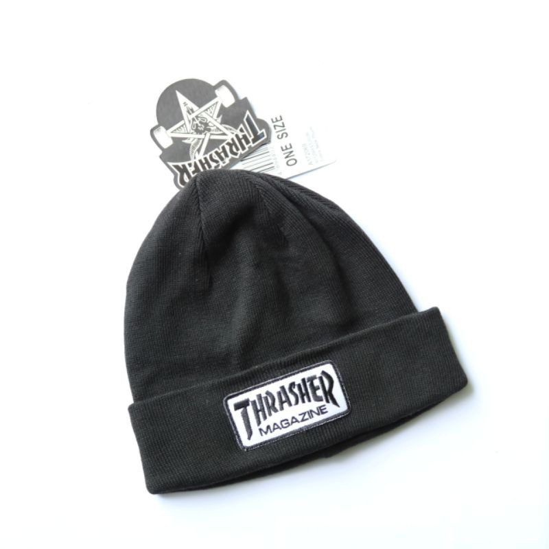 Kupluk/beanie thrasher putih