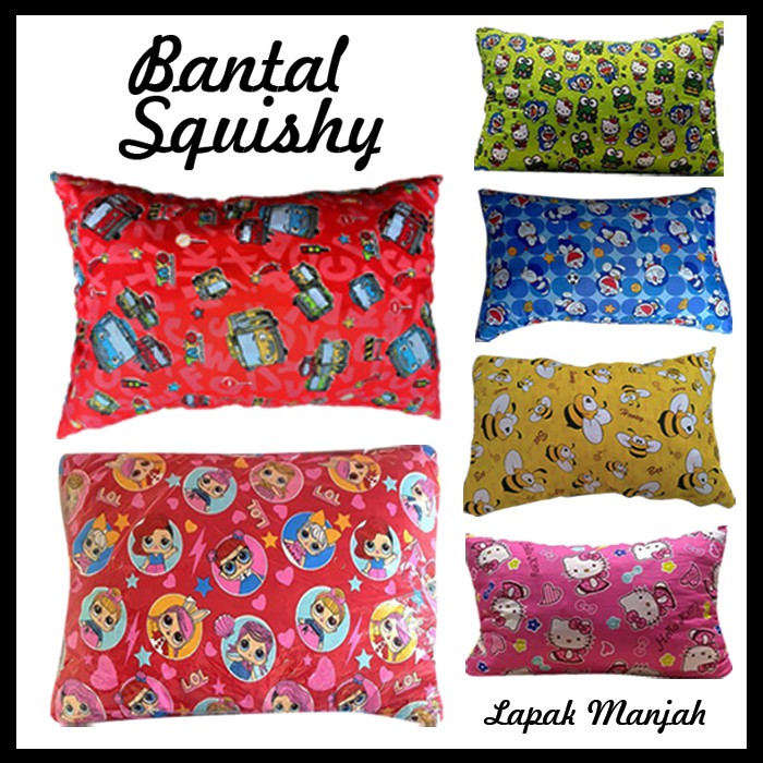 Bantal  Squishy karakter random