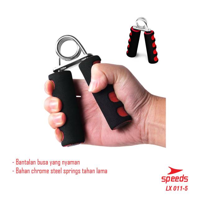 SPEEDS Hand grip Foam Fitness Untuk memperkuat Tangan Original Handgrip 011-5