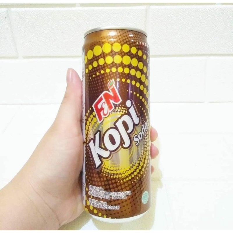 

fn coffee soda / minuman kaleng fnn kopi soda 325 ml