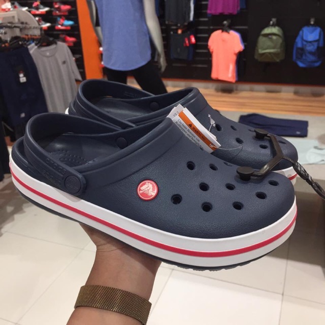  Sepatu  Crocs  308 Navy size 38 39 42 43 Shopee Indonesia 