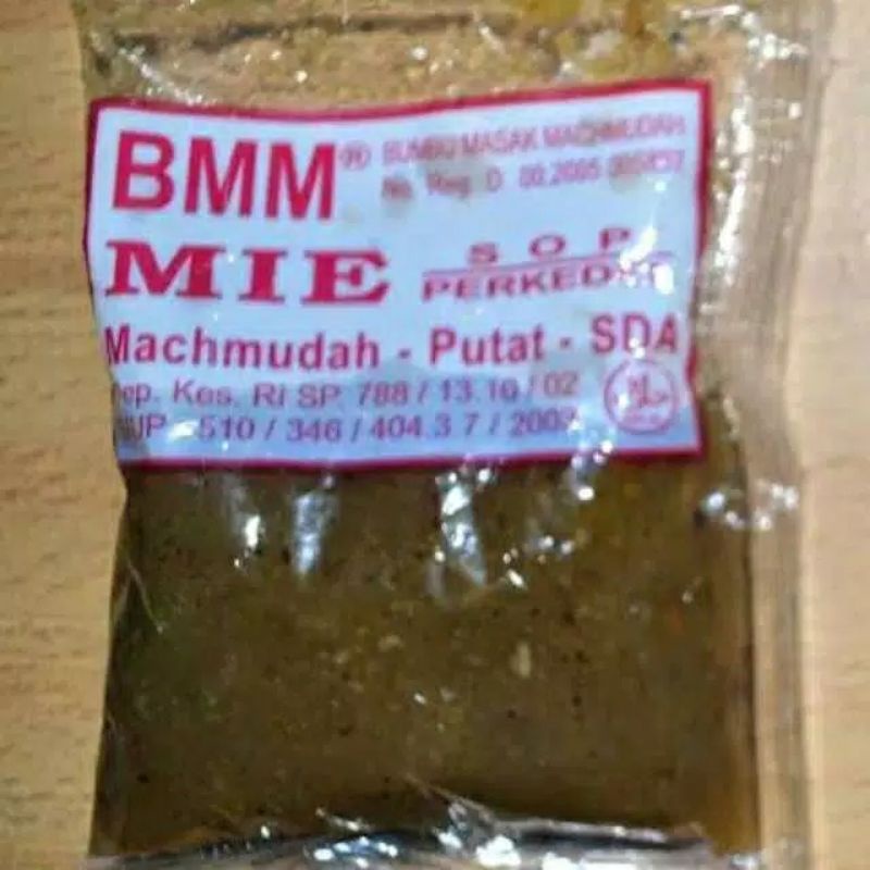

Bumbu Masak Machmudah "BMM" Mahmuda Mahmudah Mie / Sop / Perkedel