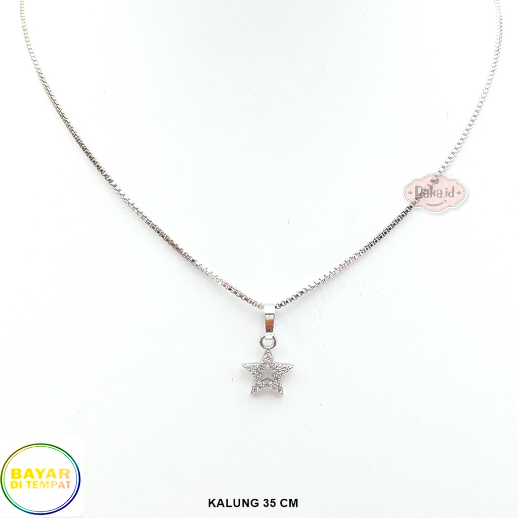 Kalung Anak Rantai Italy Motif Bintang Perhiasan Cantik Anak Lapis Emas 18k 816