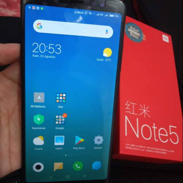 Xiaomi Redmi Note 5 Pro Ram 4/64 Second