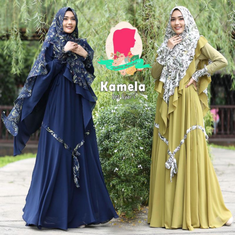 GAMIS SYARI KAMELA by GALLERY SYARIFAH