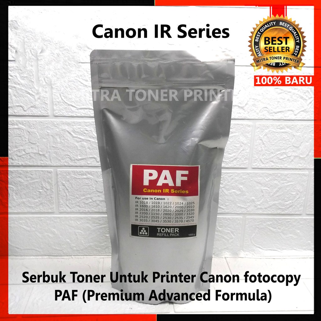 Serbuk Toner Untuk Printer Canon IR Fotocopy 1024/1025/1600/1610/1620/2000/2010/2016/2020/2025/2525