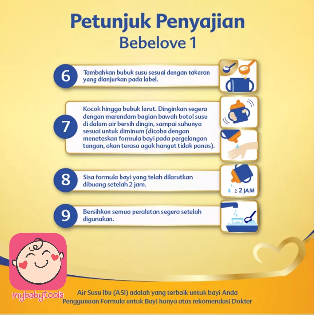 BEBELOVE 1 FORMULA BAYI BUBUK 1800 GR