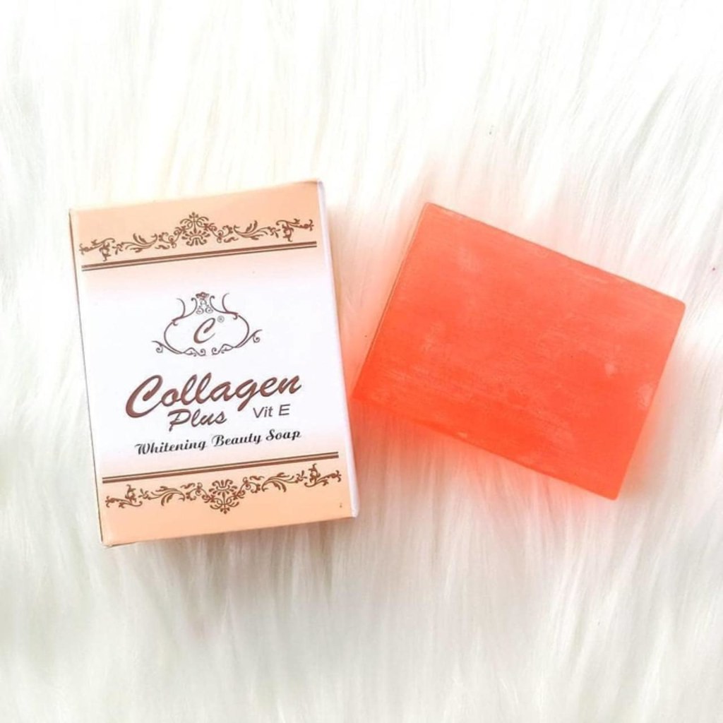 Sabun COLLAGEN Plus Vit E Whitening Beauty Soap Sabun Wajah