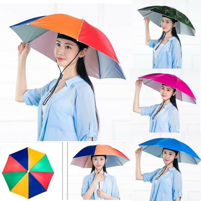 PAYUNG PANCING MOTIF ARMY UMBRELLA KEPALA HAT FASHION KEKINIAN TEBARU 5A