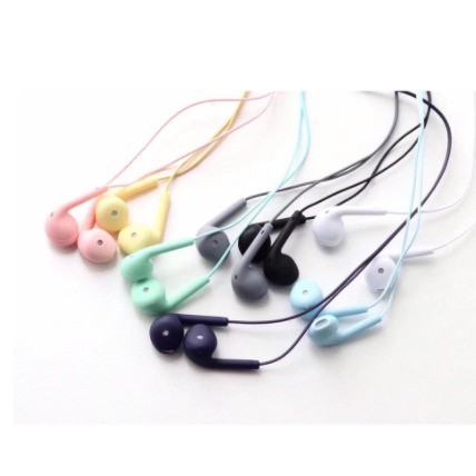 Handsfree U19 Headphone Headset Earphone Bass Macaroon Pastel Color Modist Modern Simple Style-2