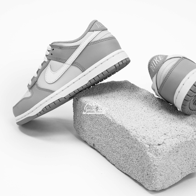 &quot; Baby &amp; Kids &quot; Dunk Low Two Toned Grey White TD / PS