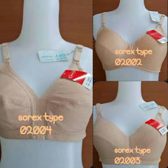 Terlaris.. Bh Bra Sport Sorex 02004 Busa Tipis Tanpa Kawat Quick Dry