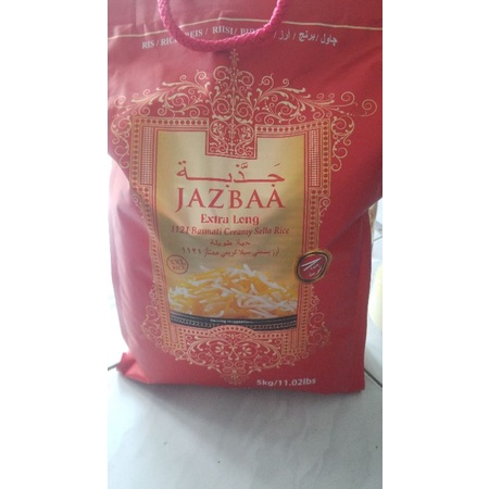 

Beras Basmati JAZBA kemasan 5 kg Repack