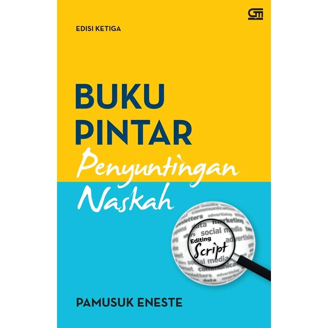 ☑Terlaris Buku Pintar Penyuntingan Naskah (Ed. Revisi) Cover baru