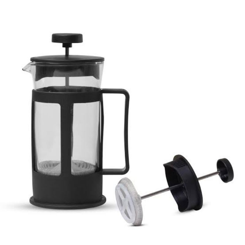 French Press 350ml Coffee Plunger Maker Gelas Filter Alat Seduh Kopi