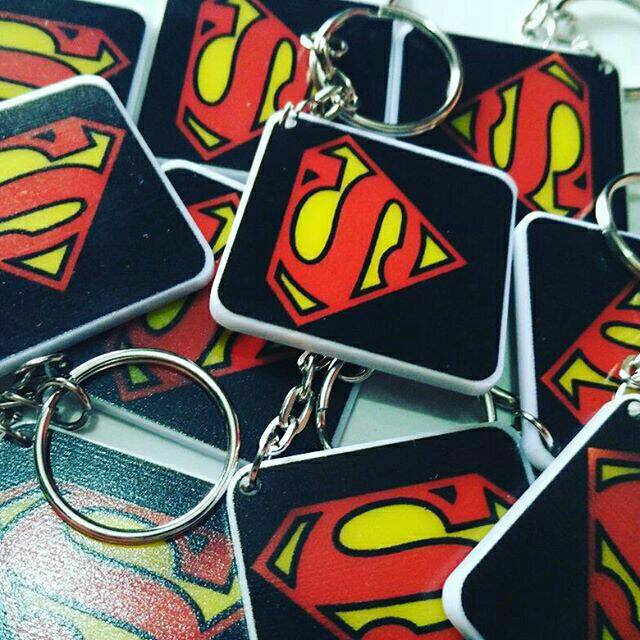 Ganci akrilik superman