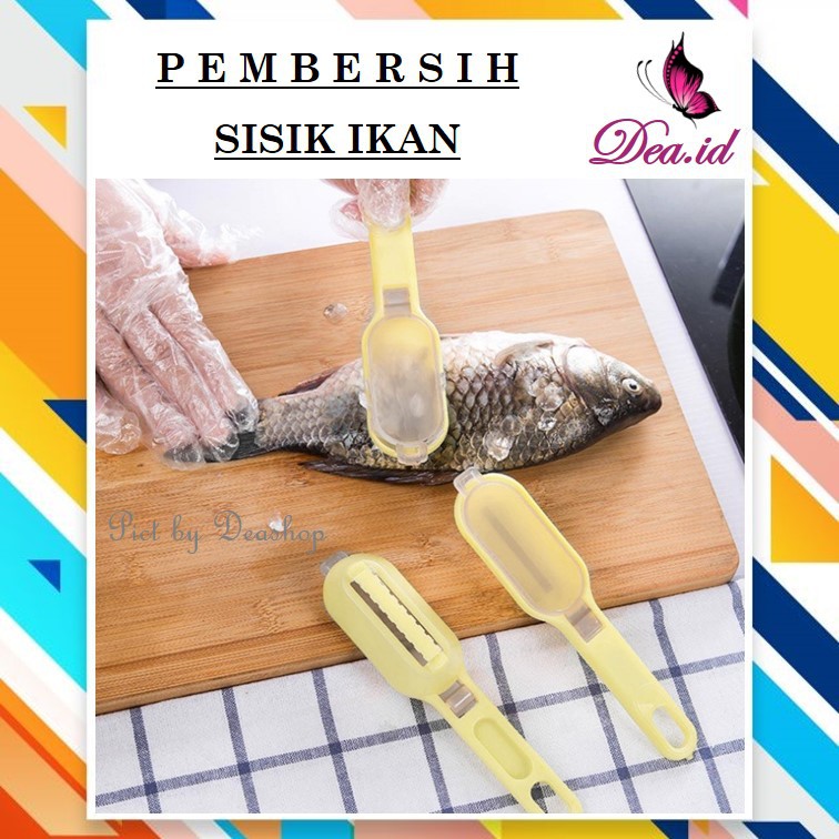 [DEASHOP] ALAT PEMBERSIH SISIK IKAN / PENGUPAS SISIK IKAN / PARUTAN PEMBERSIH SISIK IKAN