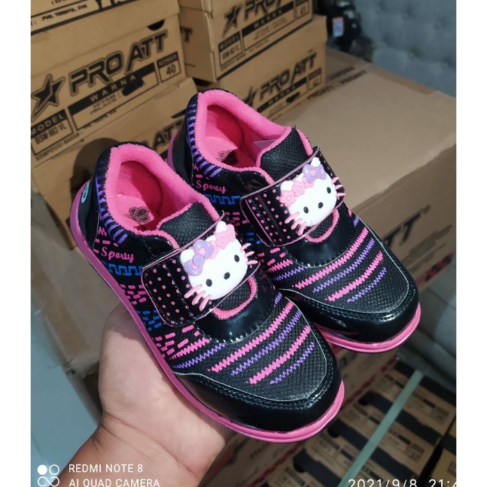 SEPATU ANAK TK HELLO KITTY VIRGIN CELLENA LEONA 26-35 SPORTY