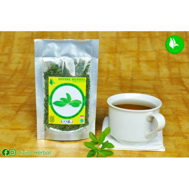 

Teh daun stevia alami