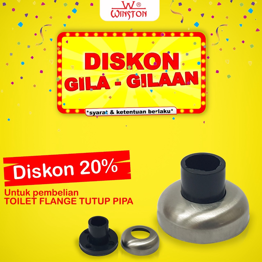 Toilet flange tutup pipa/conecting pipa toilet