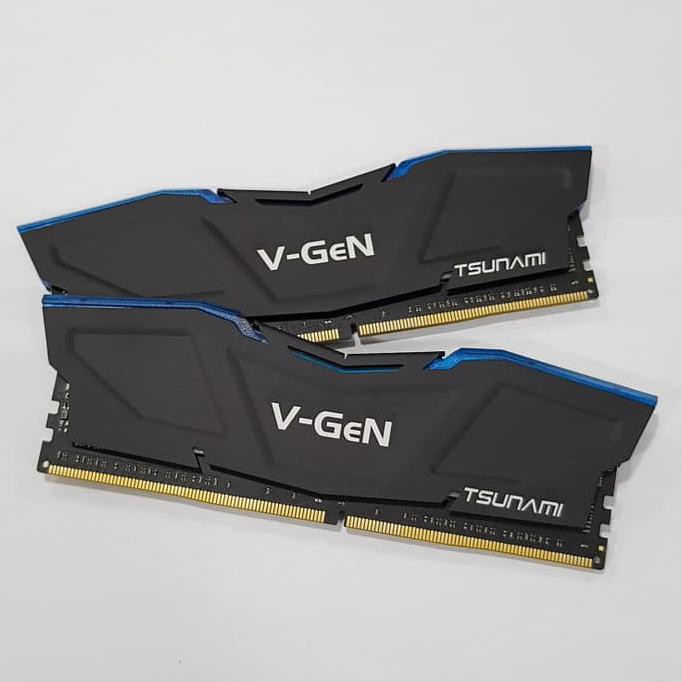 Glp78740G0 Ram Ddr4 V-Gen Tsunami 16Gb 2666Mhz Cl15 (2X8Gb)Led-Ram Gaming Oc Vgen