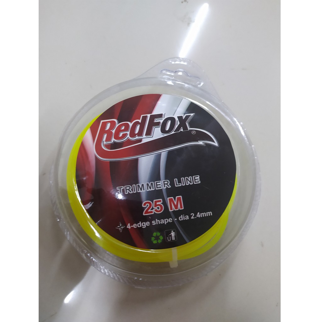 REDFOX Senar Potong Rumput Trimmer Line 25 Meter Redfox