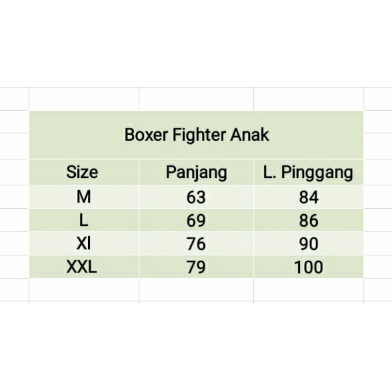 Sirwal anak Boxer 6-18th /Celana Sirwal anak