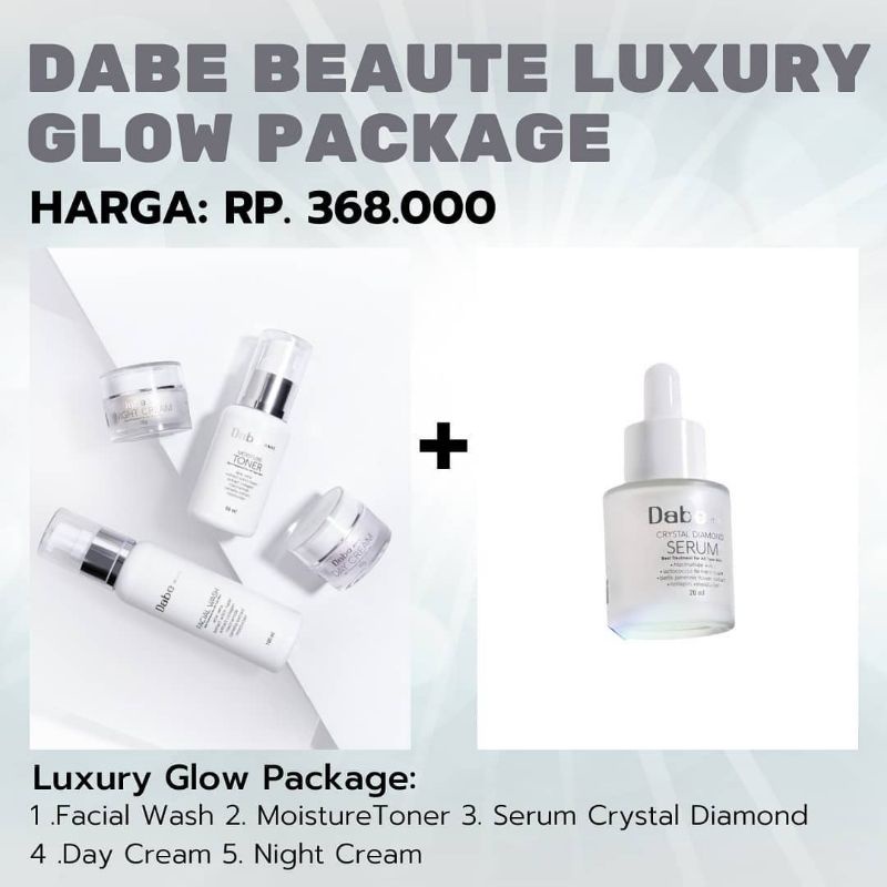 Dabe Beaute Luxury Glow Packet