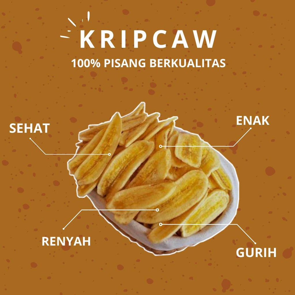 

KERIPIK PISANG (KRIPCAW) Ukuran S | HOTELAF