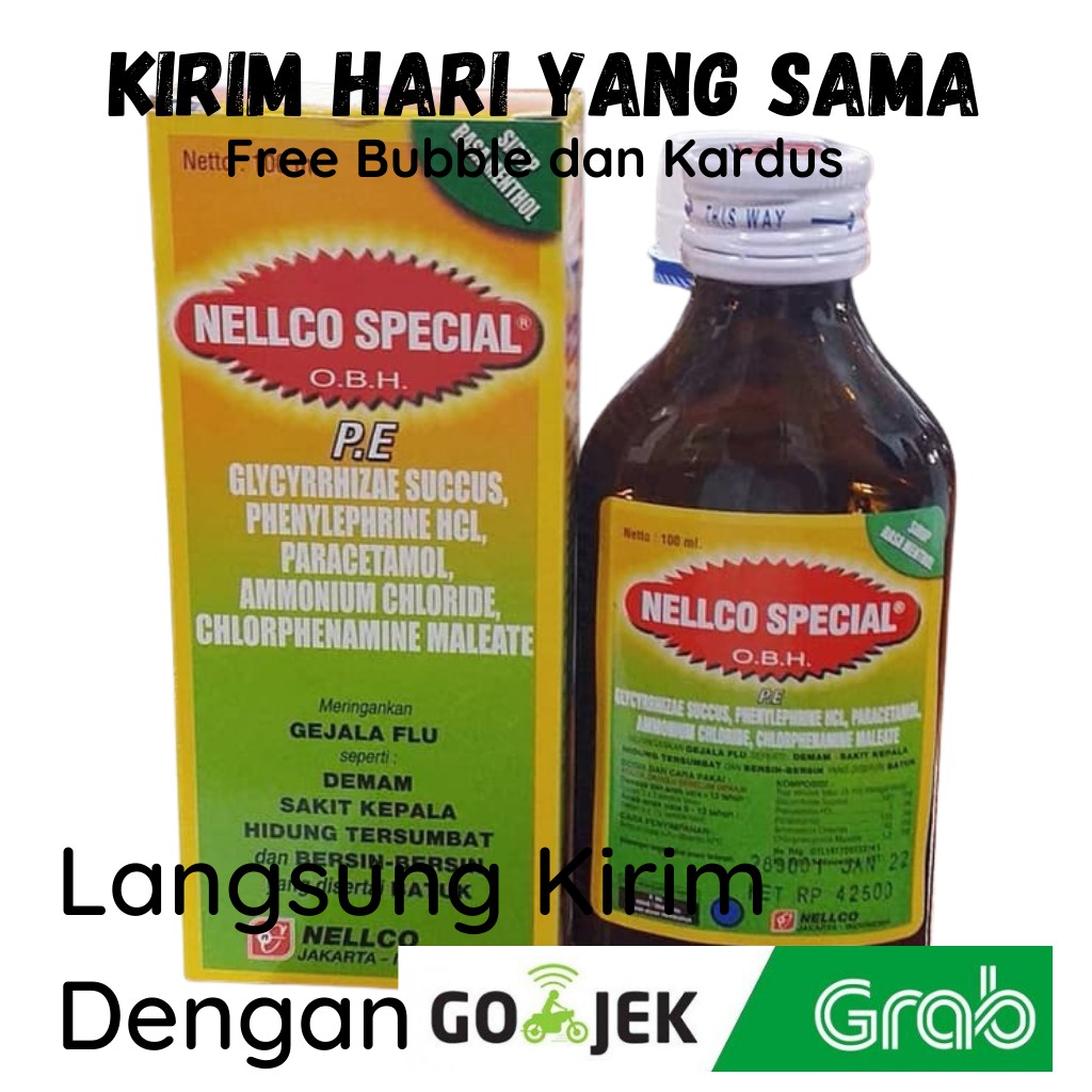 Obat Batuk Hitam Dewasa OBH Nelco Special 100ml