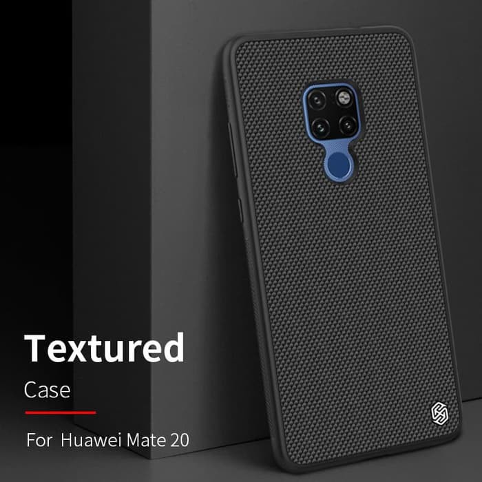 Hard Case Huawei Mate 20 Nillkin Textured Nylon Fiber Casing Original