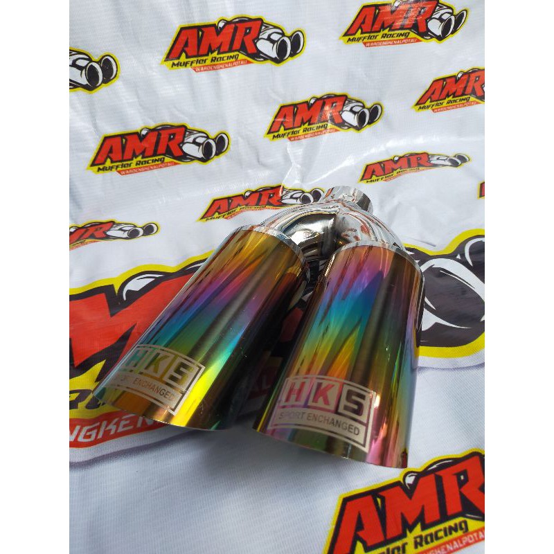 Knalpot Mobil Racing HKS Cabang