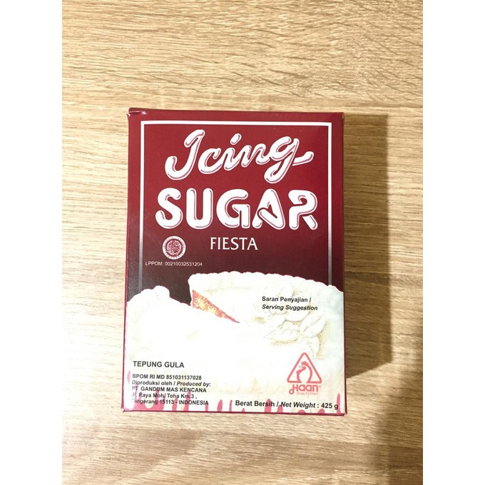 

Cuci Gudang Awal Tahun Haan Icing Sugar Fiesta 425gr Big Sale