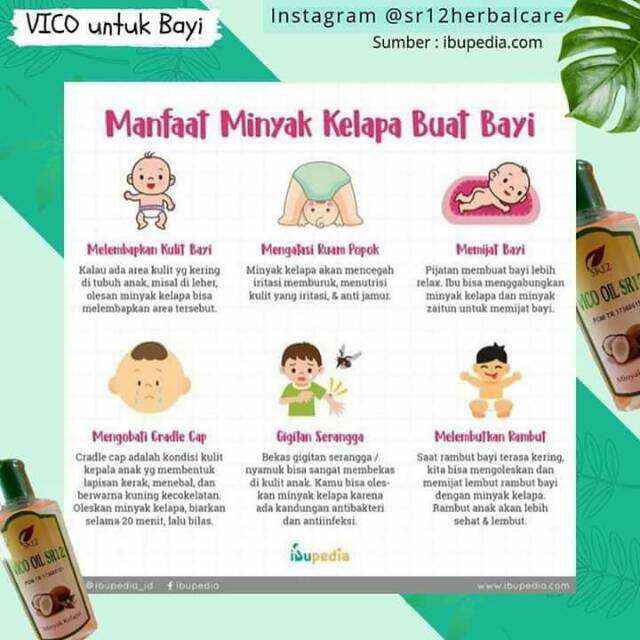 Vico Cair Minyak Kelapa Murni Kesehatan Ruam Popok Batuk Flu Gatel2 Minyak Rambut Shopee Indonesia