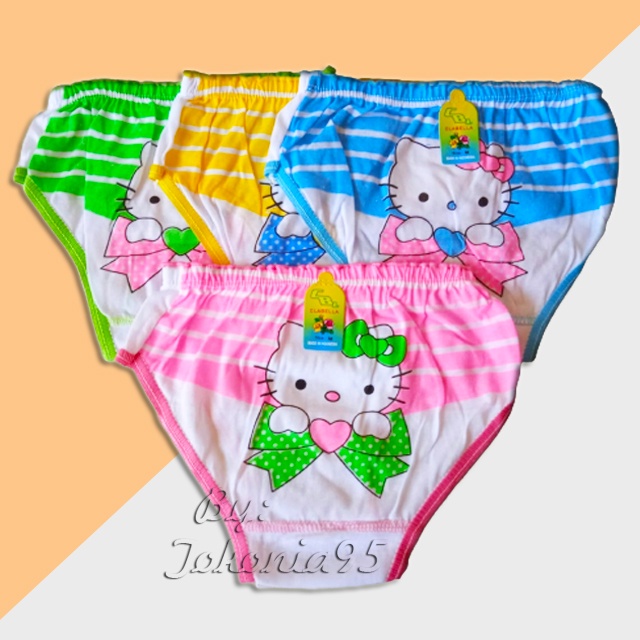 Celana Dalam Motif Anak Perempuan Clabella