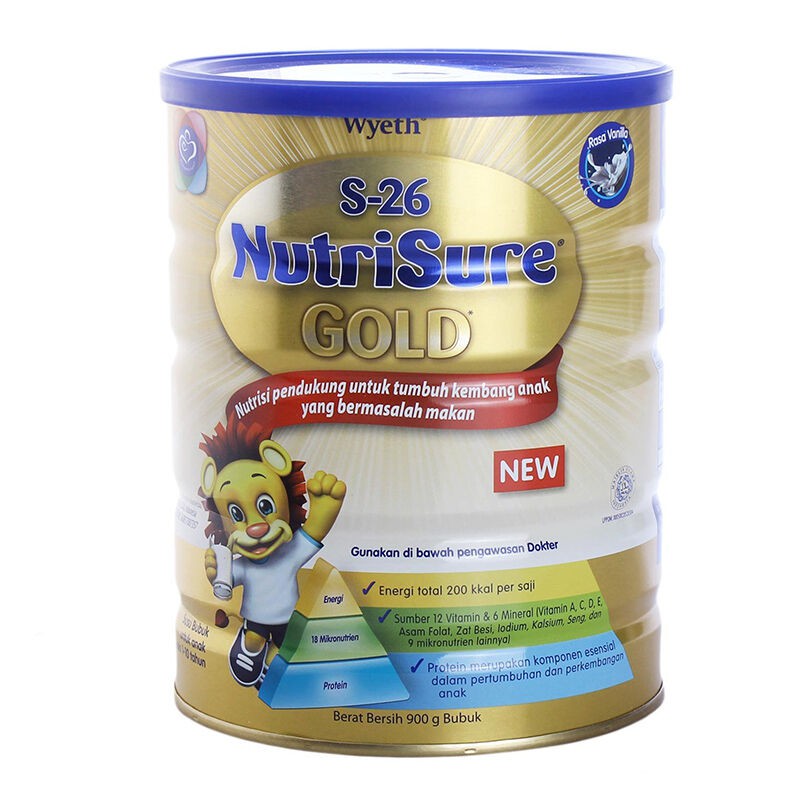 S-26 Nutrisure Gold Susu 900gr (PO)