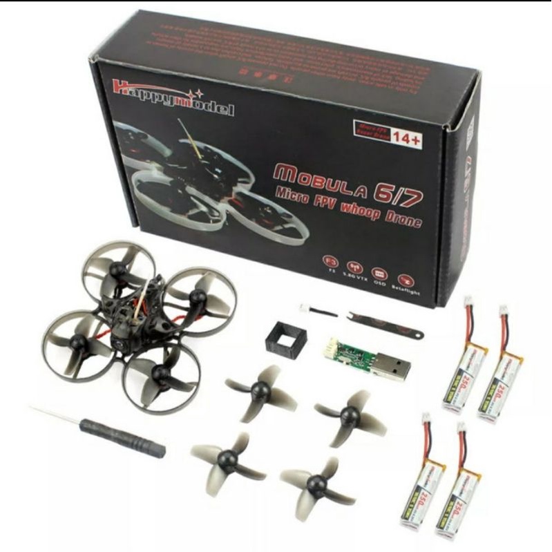 PROMO CUCI GUDANG Drone Happymodel Mobula 7 FLYSKY BASIC
